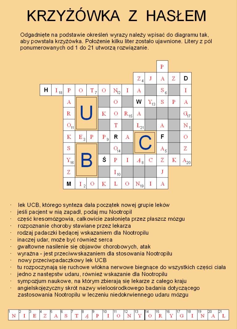 Organizacja Charytatywna Krzyzowka Krzyżówki reklamowe